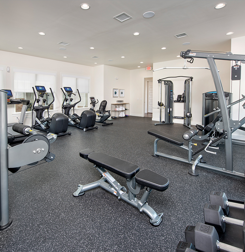 amenities-1 Encore at Beacon Place Single Story Apartments - Fitness Center