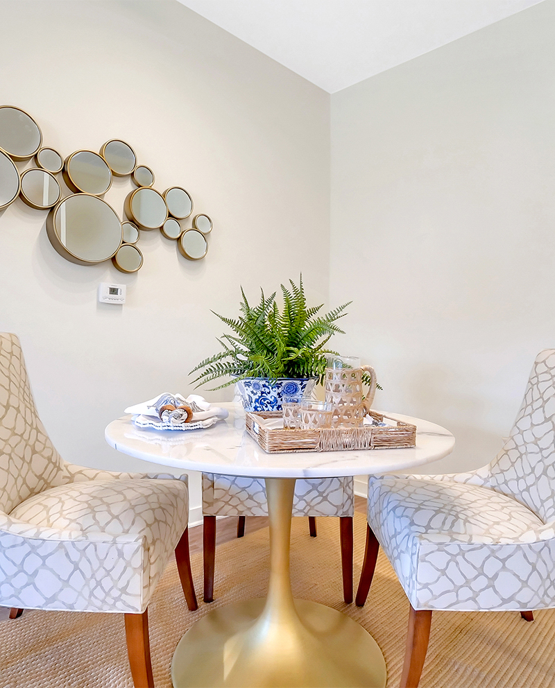 Encore at Beacon Place Single Story Apartments - Interior Dining Room